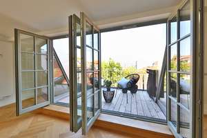 Erstbezug - Dachpalast "Rosa" - 4 Zimmer, Dachterrasse, Kamin, Klimaanlage - Fitness & Sauna !