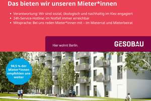 Mit WBS-berechtigtem Einkommen 160-220– Seniorenwohnhaus Für Menschen ab 50 Jahren – Senftenberger Ring 12, 13439 Märkisches Viertel, Berlin – Vorschaubild 8