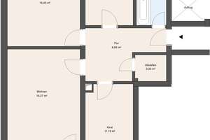 Sehr gut geschnittene 3-Zimmer-Wohnung mit Südbalkon & Tiefgarage – Die vollständige Adresse der Immobilie erhältst du vom Anbieter., 80935 Lerchenau-Ost, München – Vorschaubild 19