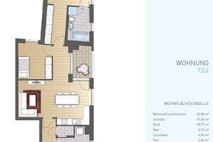 Stilvolle 3-Zimmer-Hochparterre-Wohnung mit Loggia – Schäringerstrasse 1e, 80634 Neuhausen, München – Vorschaubild 4