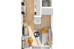 Studentenwohnung – Oberbürgermeister-Hohner-Straße 3, 86153 Am Schäfflerbach, Augsburg – Vorschaubild 2
