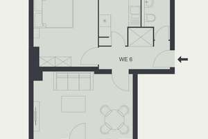 Gemütliche 2-Zimmer-Wohnung mit Balkon und Weitblick in Steglitz – Option zur Eigennutzung! – Flemmingstraße 7, 12163 Steglitz, Berlin – Vorschaubild 2