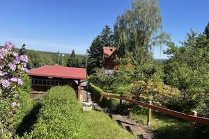 kleines Haus mit sonnigen Garten, Garage , 2 Carports, Werkstatt und Waldstück – Wölfiser Str. 40, 99885 Luisenthal – Vorschaubild 3