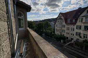Lichtdurchflutete 2‑Zimmer‑Wohnung: frisch modernisiert, zwei Balkone, Wohnen im Denkmalschutz – Liststraße 57, 70180 Lehen, Stuttgart – Vorschaubild 6