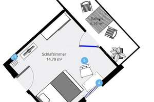 Zusammen ist man weniger allein! WG-Zimmer mit Bakon | Mz-Hechtsheim – Bachstr. 5, 55129 Hechtsheim, Mainz – Vorschaubild 5