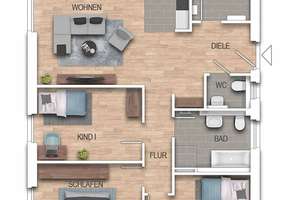 Neubau Bungalow in familienfreundlicher Gegend – Olendorper Ring 00, 29320 Hermannsburg – Vorschaubild 3