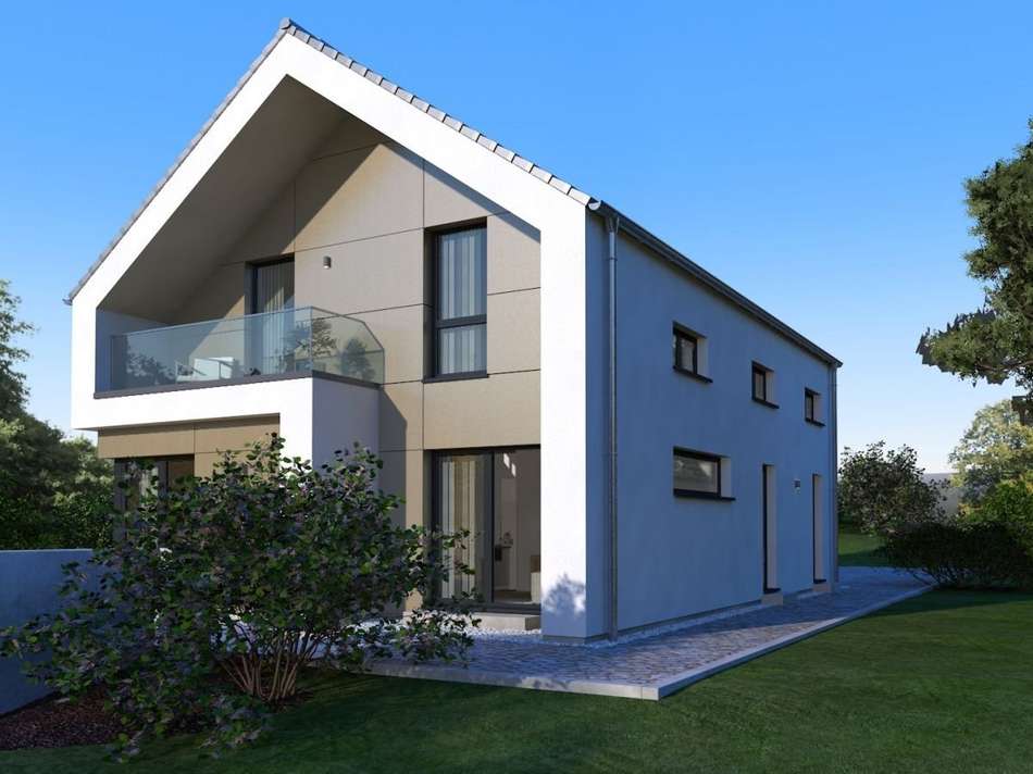 Ansicht Garten Trespa