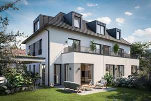 Moderne Wohnkultur - Nachhaltiges Reihenmittelhaus mit Süd-Ausrichtung im schönen Moosach (H2)