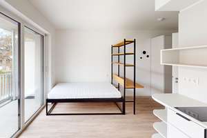 Wohnen am Siemens Campus: Möblierte 1-Zimmer-Wohnung – Paul-Gossen-Straße 117a, 91052 Rathenau, Erlangen – Vorschaubild 2