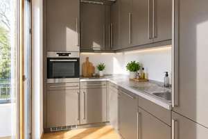 Moderne Südwest-Wohnung + SW-Balkon in bester Villenlage nahe Pasinger Stadtpark+EBK+Parkett+2 Bäder – Die vollständige Adresse der Immobilie erhältst du vom Anbieter., 81243 Pasing, München – Vorschaubild 4