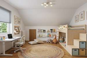 ++ Grüne Idylle vor der Tür, die Stadt im Rücken: 5-Zimmer-Wohnung mit Dachterrasse und Garten ++ – Die vollständige Adresse der Immobilie erhältst du vom Anbieter., 42655 Solingen-Mitte, Solingen – Vorschaubild 16