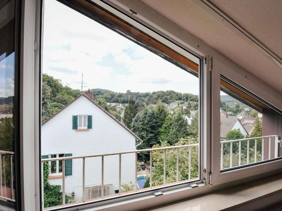 Ausblick vom Dachgeschoss