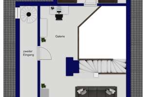 Exklusive Maisonette mit Aufzug, zwei Loggien, überdachter Terrasse und besonderer Großzügigkeit – Die vollständige Adresse der Immobilie erhältst du vom Anbieter., 55583 Bad Münster am Stein-Ebernburg – Vorschaubild 17