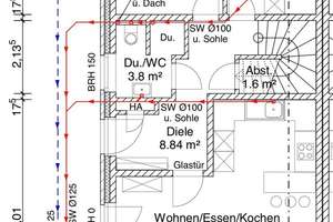 Provisionsfrei Moderne Doppelhaushälfte in Top-Lage Bissendorf - sofort bezugsfertig – Am Rosenmühlenbach 1A, 49143 Bissendorf – Vorschaubild 5