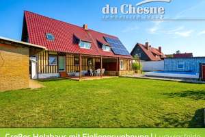 Großes Holzhaus mit Einliegerwohnung in gefragter Lage von Ludwigsfelde – Die vollständige Adresse der Immobilie erhältst du vom Anbieter., 14974 Ludwigsfelde – Vorschaubild 1