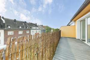 Modern wohnen in Derendorf – 2 Zimmer mit Balkon und Dachterrasse!