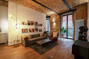 Loft-Studio mit Sonnenterrasse in historischer Knopffabrik – Die vollständige Adresse der Immobilie erhältst du vom Anbieter., 10405 Prenzlauer Berg, Berlin – Vorschaubild 2