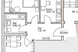Top Anlage! Junges Wohnen im gutbürgerlichen Gohlis  Zentral | Superlage, mit Balkon – Breitenfelder Str. 99, 4157 Gohlis-Mitte, Leipzig – Vorschaubild 2