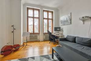 ***bezugsfrei - helle Altbauwohnung mit grünem Ausblick in Tiergarten*** – Die vollständige Adresse der Immobilie erhältst du vom Anbieter., 10551 Moabit, Berlin – Vorschaubild 2