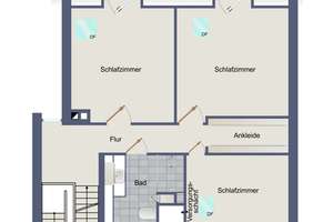 Fast wie ein Haus: viel Raum, eigener Eingang, Blick ins Grüne – Die vollständige Adresse der Immobilie erhältst du vom Anbieter., 65191 Nordost, Wiesbaden – Vorschaubild 16