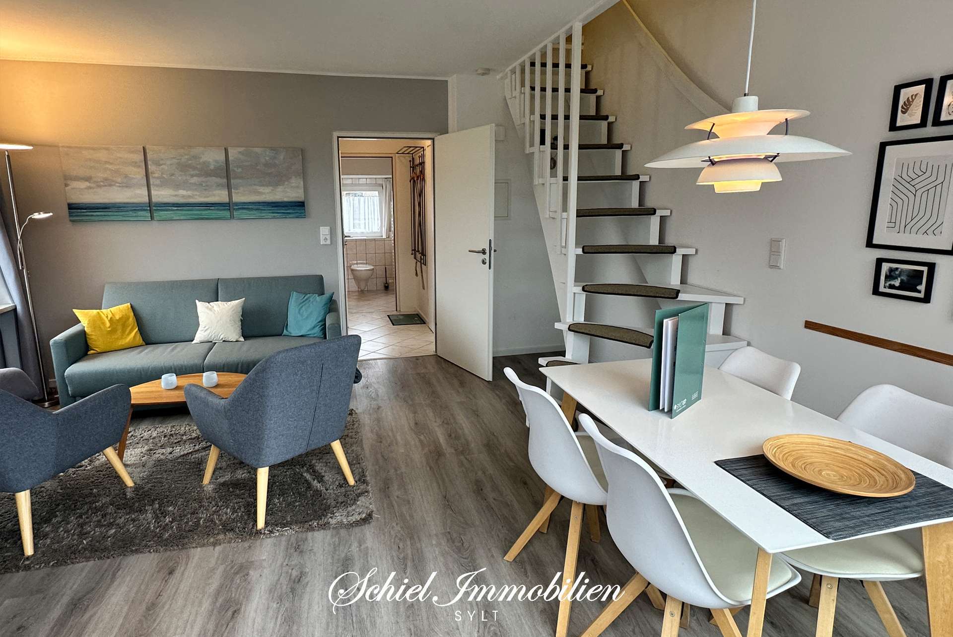 Immobilie in Wenningstedt-Braderup (Sylt) - Modernisierte 2-Zimmer-Ferienwohnung mit  sonnigem Westbalkon, Weitblick und Pkw-Stellplatz - Bild 4