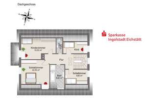 Einfamilienhaus in Kösching - Viel Platz zum Leben, Arbeiten und Spielen! – Die vollständige Adresse der Immobilie erhältst du vom Anbieter., 85092 Kösching – Vorschaubild 21
