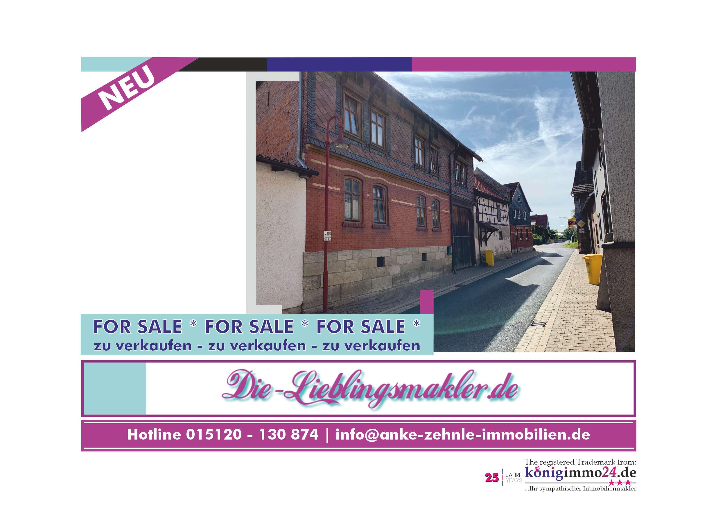 entwicklungsfähiger san.-bed. Restbauernhof in Langula, Unstrut Hainich Kreis – Bild 1