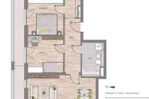 LICHT. RAUM. LEBENSQUALITÄT. Hochwertige 4-Zimmer-Wohnung. – 80997 Allach, München – Vorschaubild 12