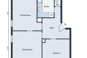 ++ Besondere Altbauwohnung für Liebhaber im Lehenviertel ++ – Die vollständige Adresse der Immobilie erhältst du vom Anbieter., 70180 Lehen, Stuttgart – Vorschaubild 22