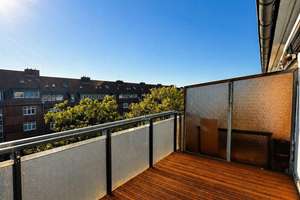 Helle  Maisonette-Terrassenwohnung mit Weitblick, ideal für Paare, junge Familien, WG geeignet – Die vollständige Adresse der Immobilie erhältst du vom Anbieter., 40476 Derendorf, Düsseldorf – Vorschaubild 2