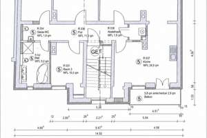 Exklusive Etagenwohnung (125 m²) | gesamte Ebene | Südbalkon | kernsaniert 2020 | Linden-Süd – Die vollständige Adresse der Immobilie erhältst du vom Anbieter., 30449 Linden-Süd, Hannover – Vorschaubild 14