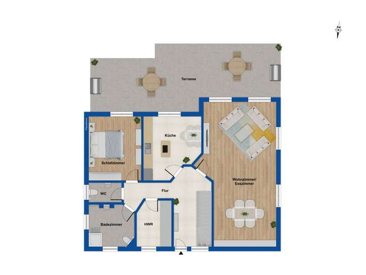 Grundriss Erdgeschoss