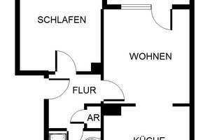 Ankommen & Wohlfühlen: Renovierte 2-Raum-Wohnung mit Balkon und barrierefreiem Bad – Wersbaum 7, 45327 Katernberg, Essen – Vorschaubild 2