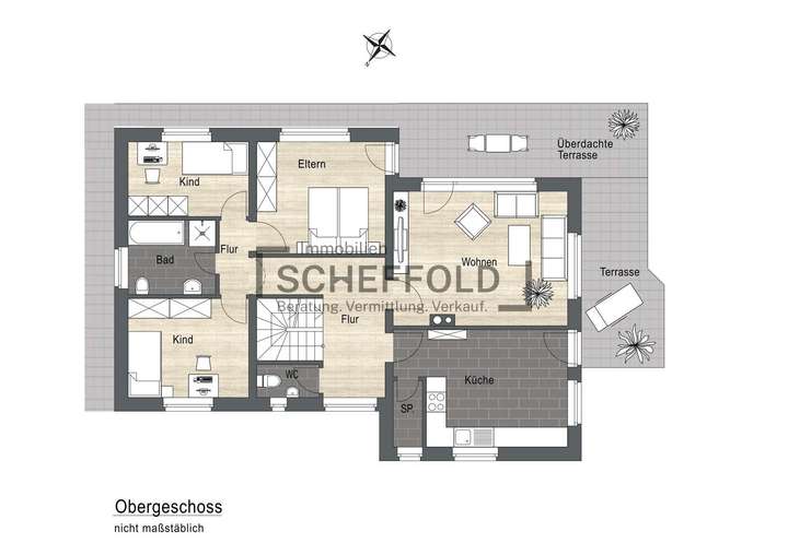 Grundriss Obergeschoss