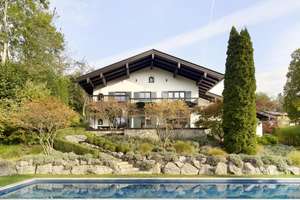 ALL IN ONE - Traumhaftes Anwesen am Tegernsee - LANDHAUSVILLA mit 20 Meter Außenpool – Die vollständige Adresse der Immobilie erhältst du vom Anbieter., 83707 Bad Wiessee – Vorschaubild 1