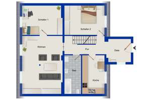 Unter Denkmalschutz: Attraktive 4-Zimmer-Maisonettewohnung in zentraler Lage von Köln-Ehrenfeld – Die vollständige Adresse der Immobilie erhältst du vom Anbieter., 50823 Ehrenfeld (Ortsteil), Köln – Vorschaubild 8