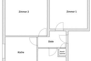 Kapitalanleger und Eigennutzer aufgepasst: Gepflegte 2-Zimmer-Wohnung  in Rath/Heumar – Die vollständige Adresse der Immobilie erhältst du vom Anbieter., 51107 Rath/Heumar, Köln – Vorschaubild 11