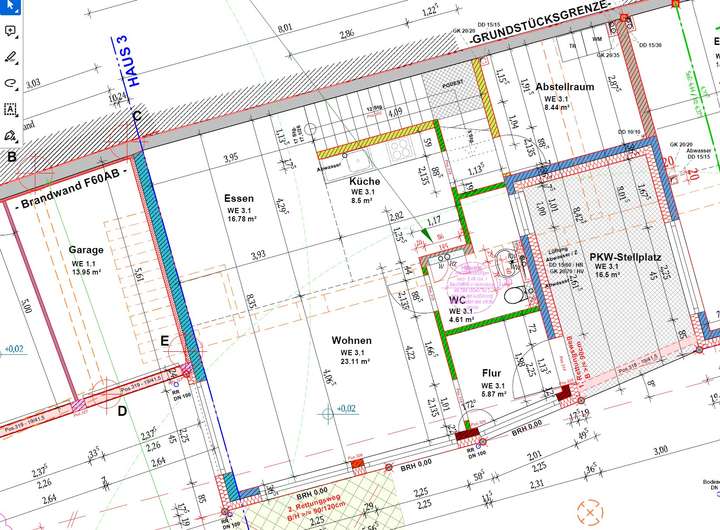 Erdgeschoss Grundriss