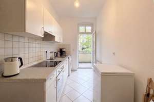 Leipzig-Gohlis: Balkon zum begrünten Innenhof | Mosaik-Parkett | separate Küche – Die vollständige Adresse der Immobilie erhältst du vom Anbieter., 4157 Gohlis-Mitte, Leipzig – Vorschaubild 11