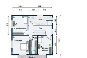 Freistehende Stadtvilla in familiärer und ruhiger Wohnlage – Die vollständige Adresse der Immobilie erhältst du vom Anbieter., 38159 Vechelde – Vorschaubild 17