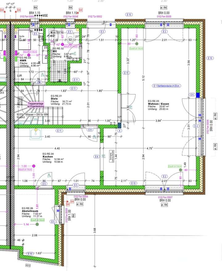 Grundriss Erdgeschoss