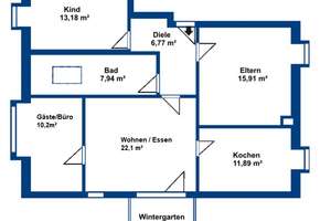Dachgeschoss-Traumdomizil mit Südost-Wintergarten, Weitblick & Gartenanteil ohne Käuferprovision – Katharina-Geisler-Str. 1, 85354 Freising – Vorschaubild 2