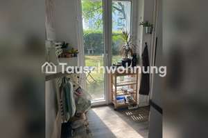 Tauschwohnung: 1-Zimmerwohnung m. Garten, Nähe U Hamburger Str.