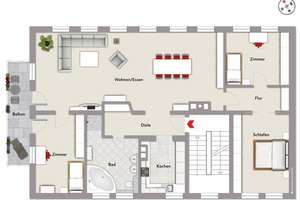 Großzügige 4-Zimmer-Wohnung auf einer Ebene in Zentrumsnähe – Die vollständige Adresse der Immobilie erhältst du vom Anbieter., 90443 Gostenhof, Nürnberg – Vorschaubild 13