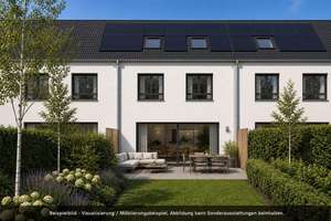 Exklusives A+ Neubau-Reihenhaus mit PV-Speicher, Premiumküche & Garten – Die vollständige Adresse der Immobilie erhältst du vom Anbieter., 86415 Mering – Vorschaubild 2