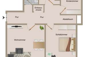 FRANK IMMOBILIEN - Ankommen im Rudower Dorfkern- 2,5-Zimmer- Aufzug - Weitblick – Die vollständige Adresse der Immobilie erhältst du vom Anbieter., 12357 Rudow, Berlin – Vorschaubild 12