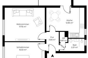 Stilvoll sanierte 2-Zimmer Wohnung mit Balkon in ruhiger Lage von Steglitz – Die vollständige Adresse der Immobilie erhältst du vom Anbieter., 12167 Pankow (Ortsteil), Berlin – Vorschaubild 17