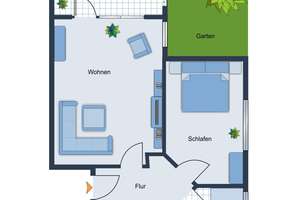 Frei: Attraktive Erdgeschosswohnung in Oldenburg – Die vollständige Adresse der Immobilie erhältst du vom Anbieter., 26125 Ofenerdiek, Oldenburg (Oldenburg) – Vorschaubild 7