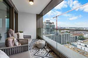 LUXURIÖS & NEUWERTIG – Vollklima, Wallbox, Weitblick, 2 Außenbereiche, hochw. EBK & Einbauschränke – 60326 Gallus, Frankfurt am Main – Vorschaubild 16