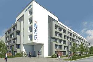 Provisionsfrei v. Besitzer zur Vermietung: Ein tolles Studentenapartment  inkl. Einbauküche – Ricarda-Huch-Straße 1, 80807 Milbertshofen, München – Vorschaubild 3